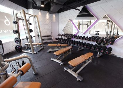 Celebrity Fitness Singapore Rochester Mall Free Weights Area 2